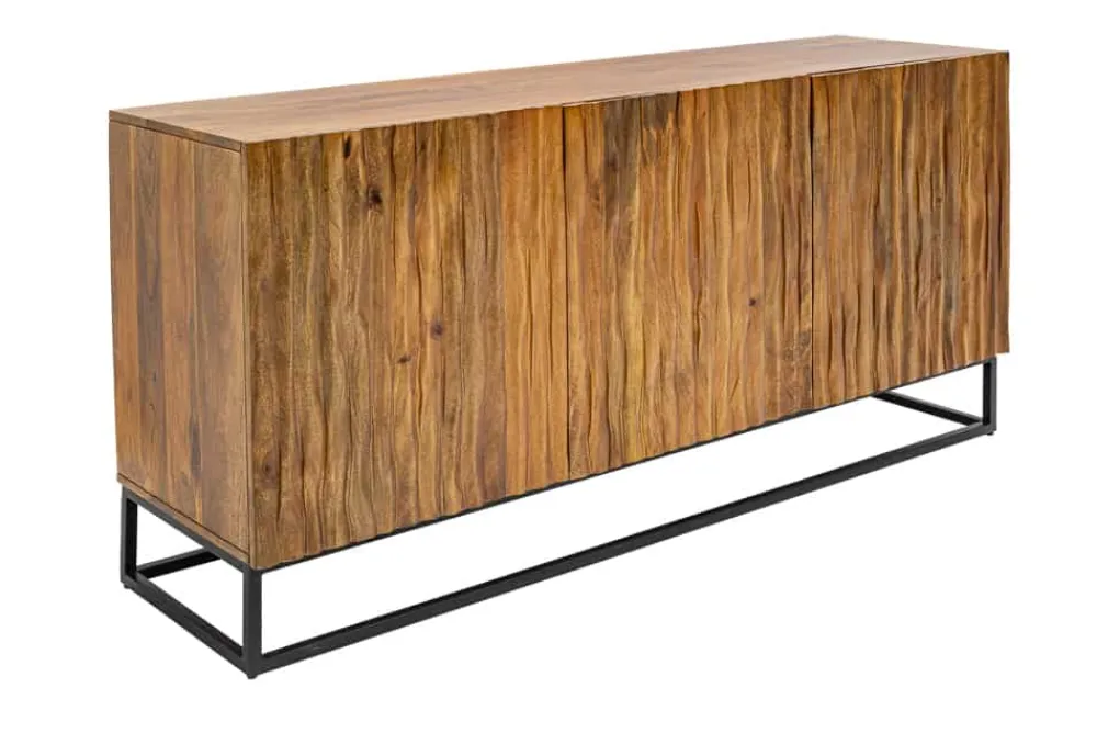 Riess-Ambiente Mehr...|Industrial Loft > Massives Sideboard AMAZONAS 160cm Mangoholz natürliches Front Design