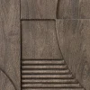 Riess-Ambiente Mehr...|Massivholzschränke > Massives Sideboard ART DECO 170cm grau Mangoholz 3D-Front