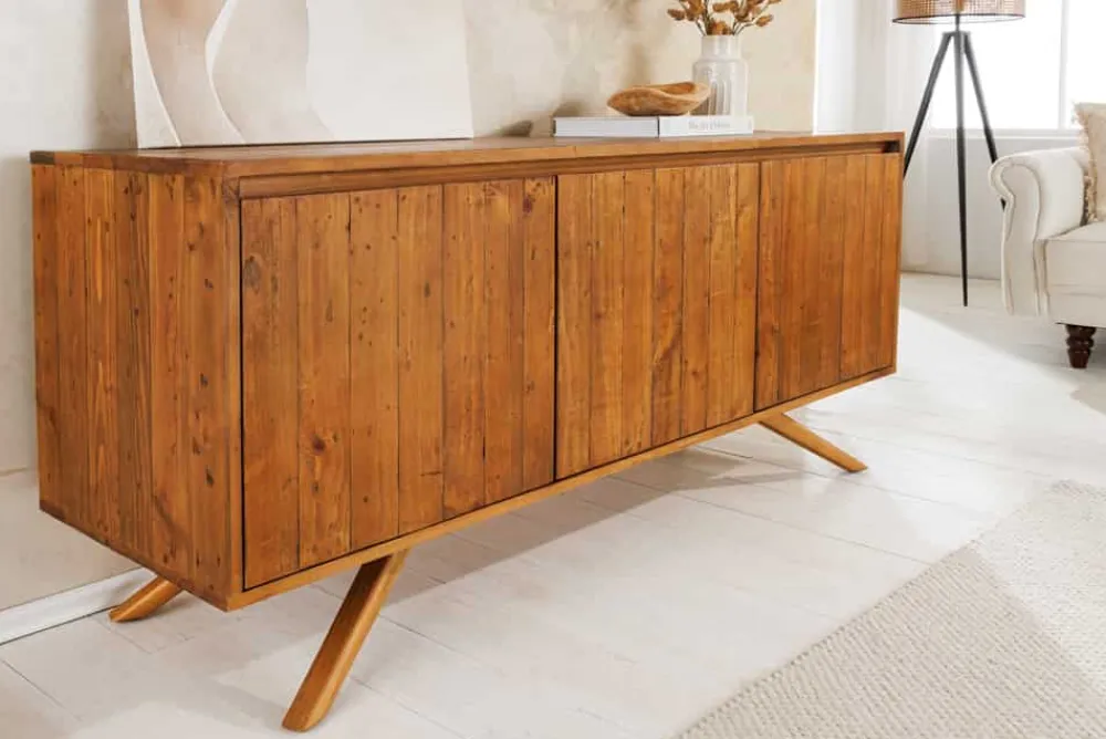 Riess-Ambiente Mehr...|Massivholzschränke > Massives Sideboard FINCA 150cm vintage braun recyceltes Pinienholz