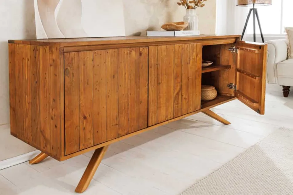 Riess-Ambiente Mehr...|Massivholzschränke > Massives Sideboard FINCA 150cm vintage braun recyceltes Pinienholz