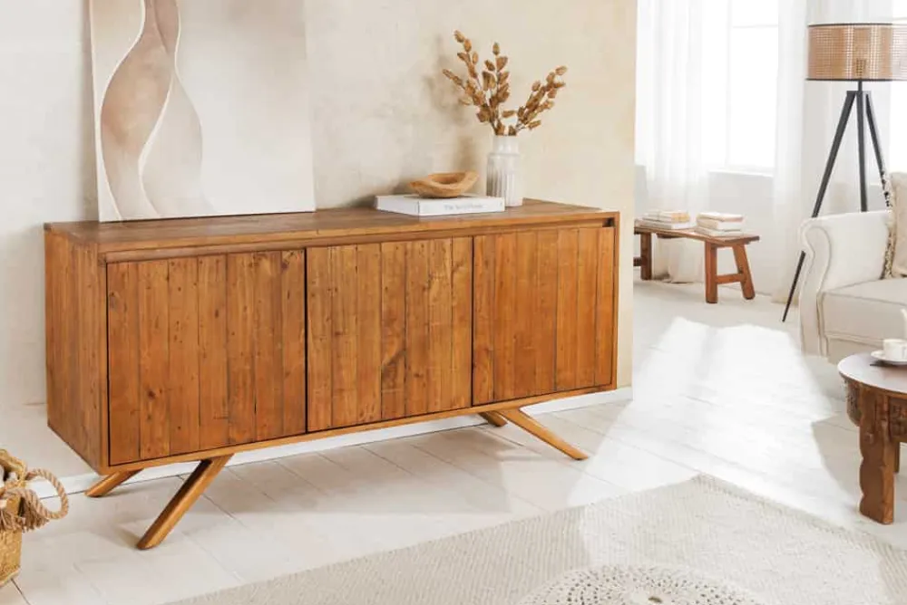 Riess-Ambiente Mehr...|Massivholzschränke > Massives Sideboard FINCA 150cm vintage braun recyceltes Pinienholz