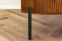 Riess-Ambiente Mehr...|Massivholzschränke > Massives Sideboard GRANDEUR 180cm braun Mangoholz schwarz Metall