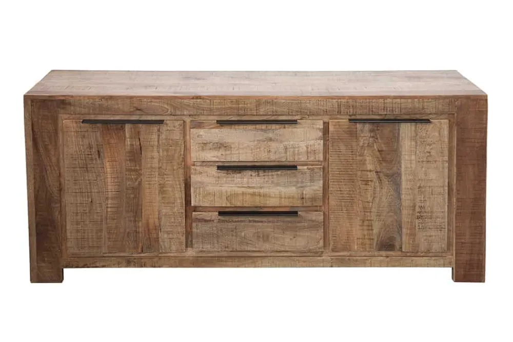 Riess-Ambiente Mehr...|Industrial Loft > Massives Sideboard IRON CRAFT 175cm Mangoholz Kommode mit Schubladen Handarbeit