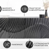 Riess-Ambiente Mehr...|Sideboards & Kommoden > Massives Sideboard SCORPION 180cm schwarz hängend Mangoholz 3D-Design