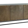 Riess-Ambiente Mehr...|Massivholzschränke > Massives Sideboard SNAKE 160cm braun Mangoholz mit 3D Schnitzereien schwarz Schlangen-Design
