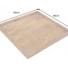 Riess-Ambiente Mehr...|Wohnaccessoires > Massives Tablett MAKASSAR 50cm braun Mangoholz honey finish handmade