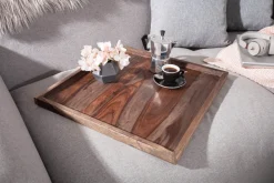 Riess-Ambiente Mehr...|Mehr... > Massives Tablett MAKASSAR 50cm Sheesham smoke finish Servierbrett