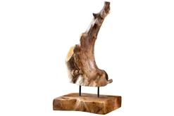 Riess-Ambiente Mehr...|Mehr... > Massives Teakholz Ornament FLAME 30-40cm Treibholz Dekoration