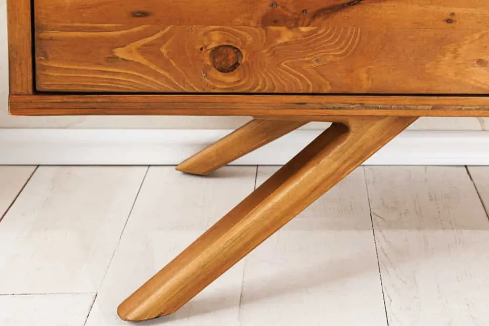 Riess-Ambiente Mehr...|Tv- & Lowboards > Massives TV-Board FINCA 180cm vintage braun recyceltes Pinienholz mit Schubladen