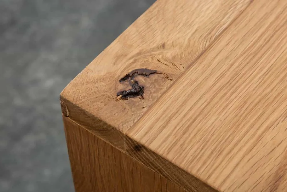 Riess-Ambiente Mehr...|Industrial Loft > Massives TV-Board LIVING EDGE 160cm Wildeiche geölt Baumkanten Lowboard