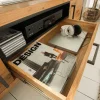 Riess-Ambiente Mehr...|Industrial Loft > Massives TV-Board THOR 200cm Wild Eiche geölt Lowboard im Industrial Design