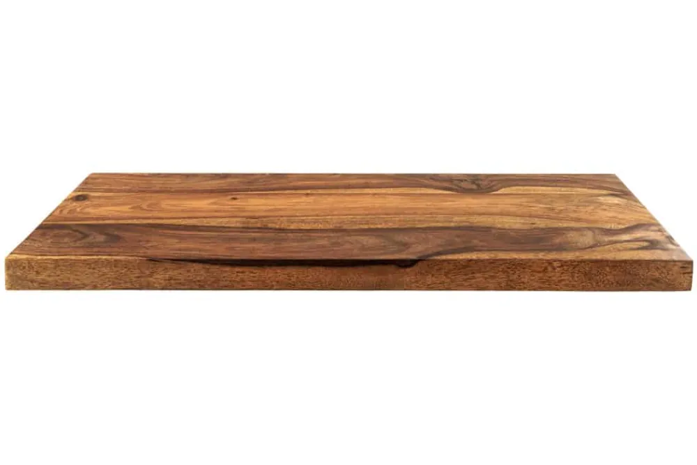 Riess-Ambiente Mehr...|Wandregale > Massives Wandregal PURE 60cm braun stone finish Sheeshamholz Steckregal