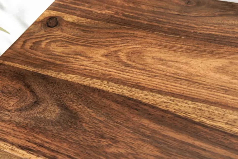 Riess-Ambiente Mehr...|Wandregale > Massives Wandregal PURE 80cm braun stone finish Sheeshamholz Steckregal