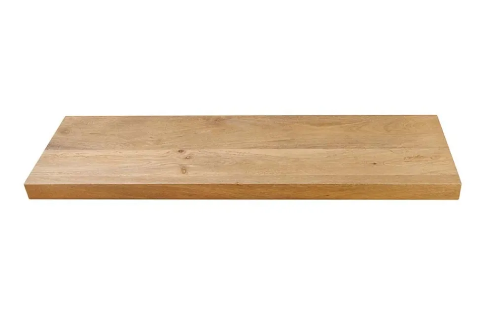 Riess-Ambiente Mehr...|Wandregale > Massives Wandregal PURE 60cm Mango natur cream finish Mangoholz Steckregal