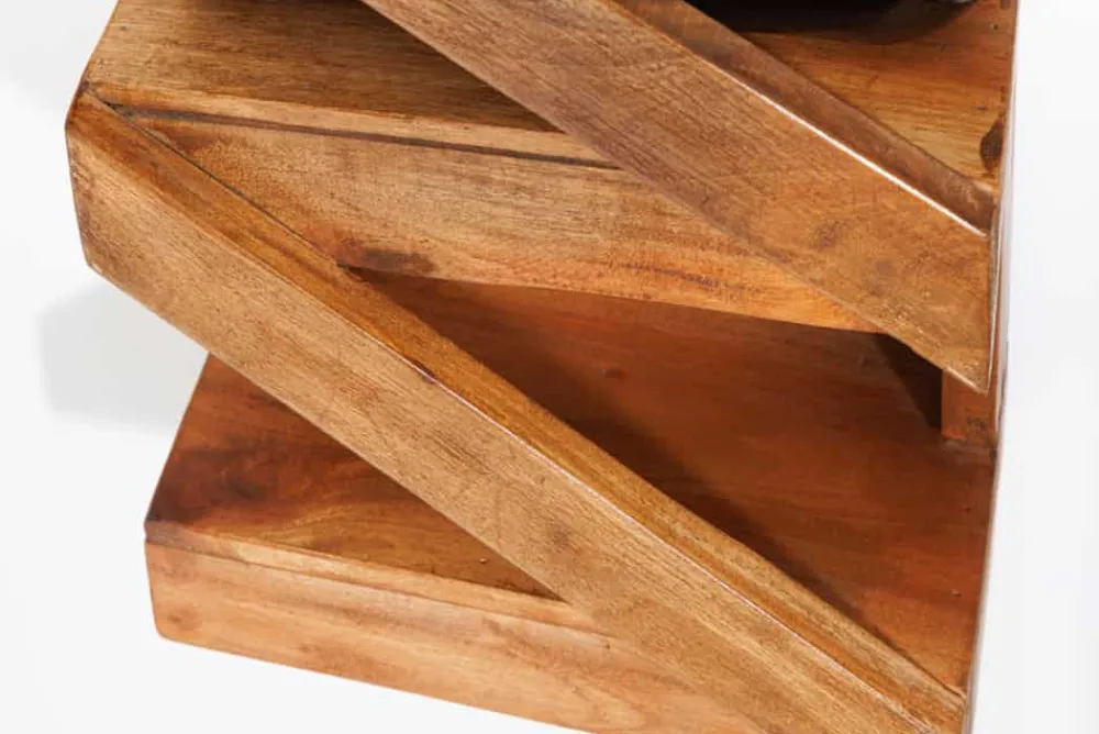 Riess-Ambiente Mehr...|Massivholzregale > Massives Weinregal MAKASSAR 80cm recyceltes Teakholz für 5 Flaschen Wandregal