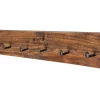 Riess-Ambiente Mehr...|Wohnaccessoires > Massive Wandgarderobe HEMINGWAY XL 90cm natur recyceltes Massivholz