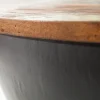 Riess-Ambiente Mehr...|Couchtische & Truhen > Massivholz Couchtisch JAKARTA 70cm grau rund aus recycelten Fischerbooten