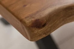 Riess-Ambiente Couchtische & Truhen|Mehr... > Massivholz Couchtisch MAMMUT 110cm Akazie Baumkante honey finish 3,5cm Tischplatte