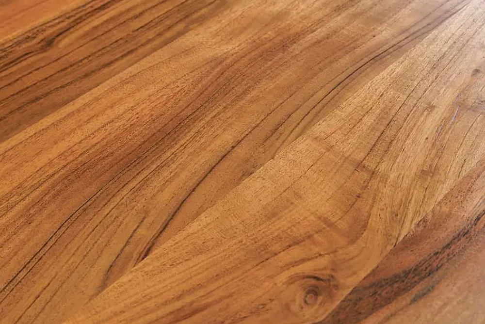 Riess-Ambiente Mehr...|Couchtische > Massivholz Couchtisch MAMMUT 110cm Akazie schwarz 3,5cm Tischplatte Baumkante