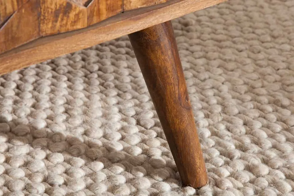 Riess-Ambiente Couchtische & Truhen|Mehr... > Massivholz Couchtisch MYSTIC LIVING 100cm braun Sheesham stone finish mit Stauraum