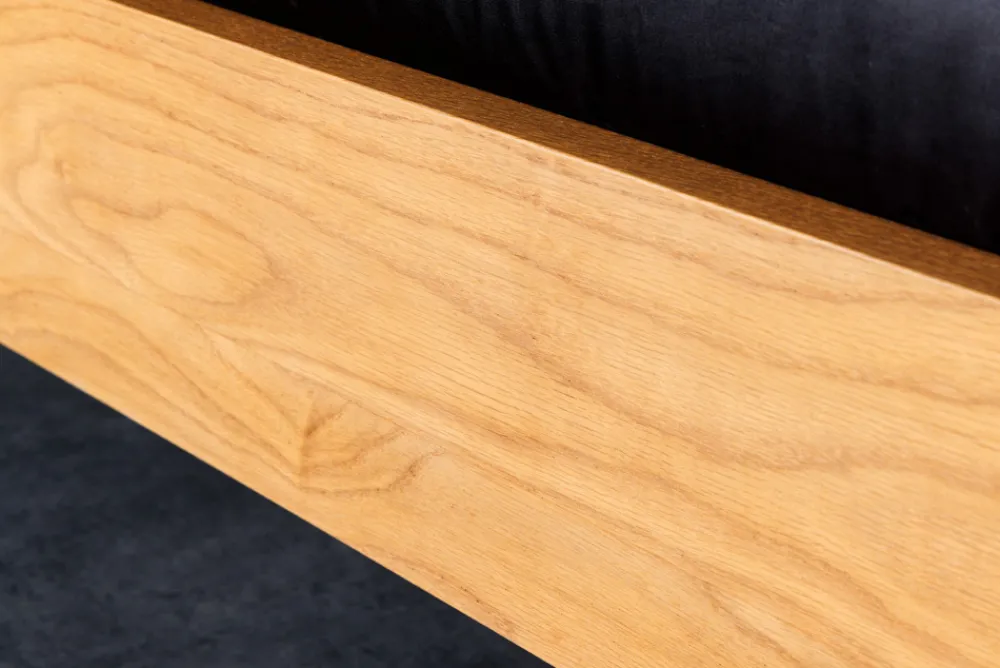 Riess-Ambiente Mehr...|Industrial Loft > Massivholz Doppelbett AMAZONAS 180x200cm natur Wildeiche Baumkante