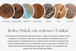 Riess-Ambiente Esstische|Mehr... > Massivholz Esstisch IRON CRAFT 200cm braun schwarz Sheesham stone finish Industrial