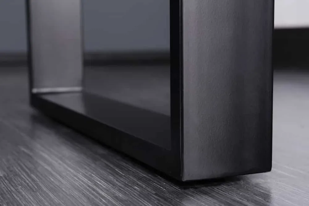 Riess-Ambiente Esstische|Mehr... > Massivholz Esstisch IRON CRAFT 180cm braun schwarz Sheesham stone finish Industrial