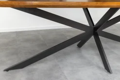 Riess-Ambiente Mehr...|Massivholzesstische > Massivholz Esstisch ORGANIC ARTWORK 240cm braun honey finish Akazie oval