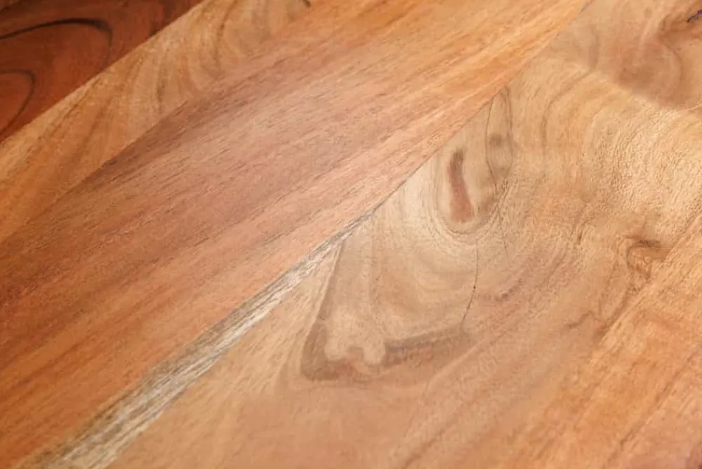 Riess-Ambiente Konsolentische|Mehr... > Massivholz Konsolentisch WILD 105cm Akazie natur Hairpin Legs Baumkante