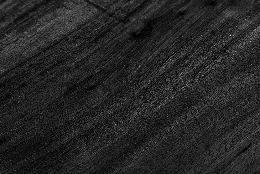 Riess-Ambiente Industrial Loft|Sideboards & Kommoden > Massivholz Sideboard MOUNTAIN SOUL 175cm weiß schwarz Akazie echter Naturstein