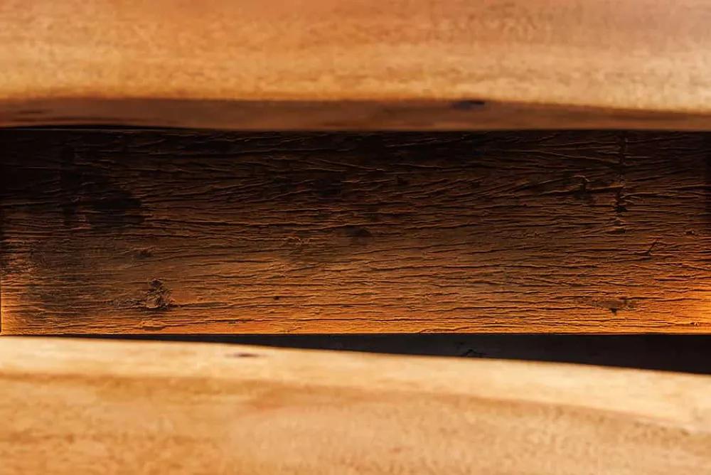 Riess-Ambiente Mehr...|Massivholzschränke > Massivholz TV-Lowboard GRAND ACACIA 180cm braun Akazie mit LED-Beleuchtung Baumkante