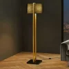 Riess-Ambiente Goldene Möbel|Stehleuchten > Minimalistische Stehlampe COLLEEN 160cm gold schwarz Stoffschirm mit Metallfuß