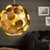 Riess-Ambiente Goldene Möbel|Hängelampen > Moderne Design Hängeleuchte INFINITY HOME 65cm gold Pendelleuchte