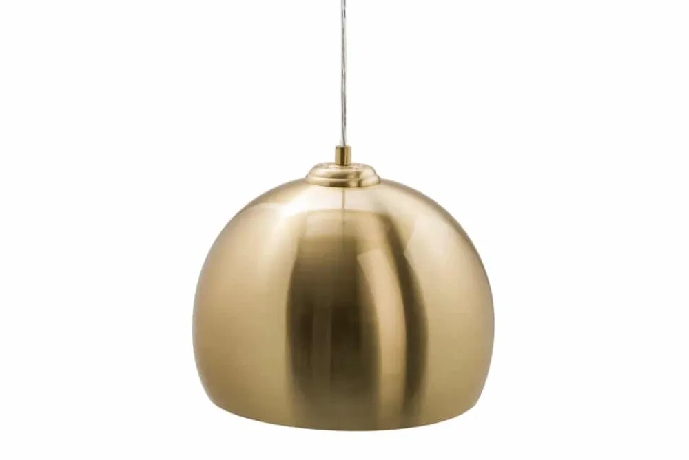 Riess-Ambiente Goldene Möbel|Hängelampen > Moderne Hängeleuchte GOLDEN BALL 30cm gold Hängelampe höhenverstellbar