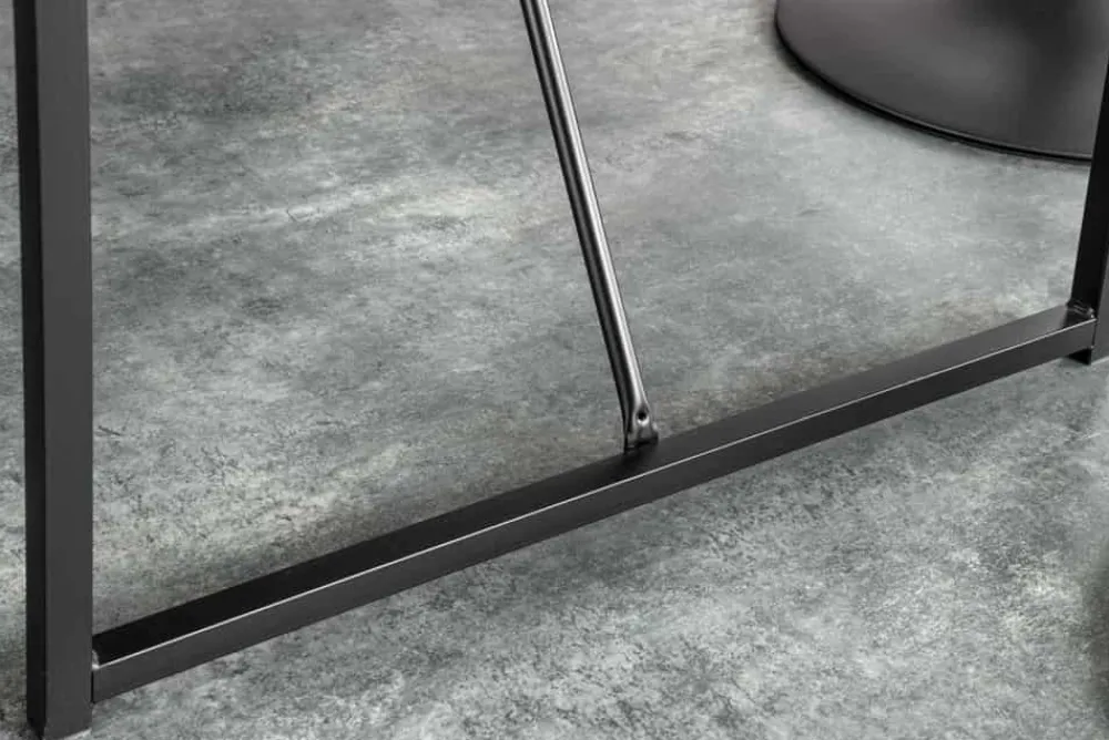 Riess-Ambiente Bartische > Moderner Bartisch SLIM LINE 120cm graphit Metall Tresen Stehtisch