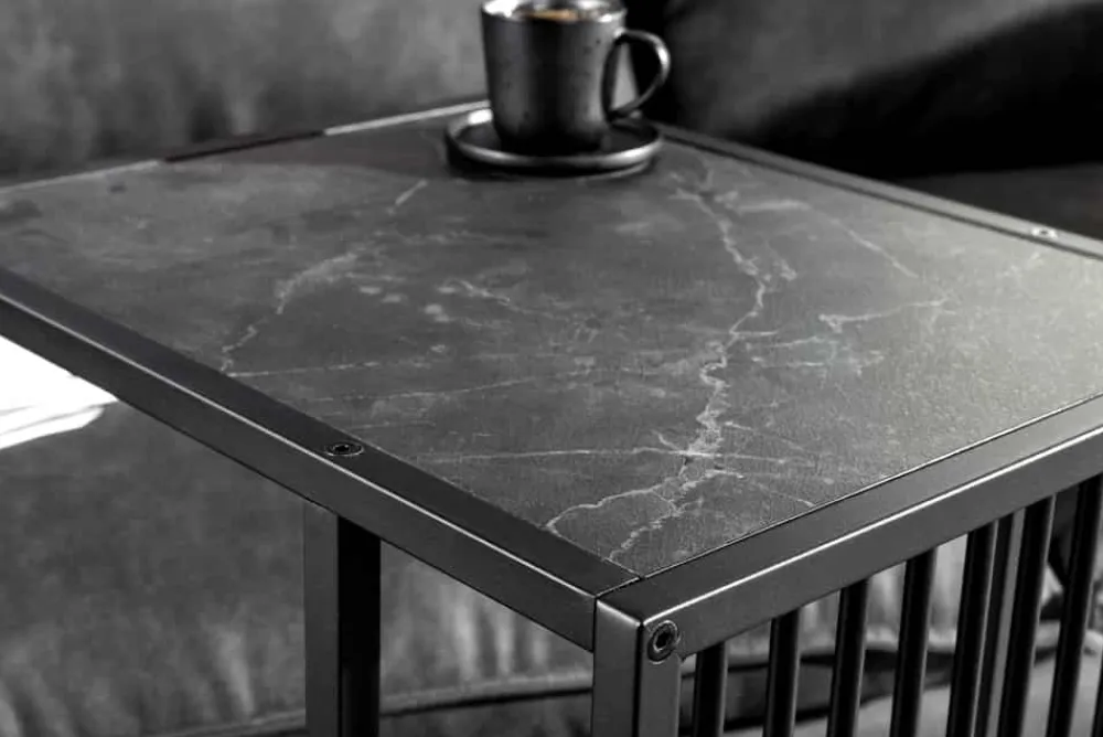 Riess-Ambiente Beistelltische|Skandinavisch > Moderner Beistelltisch ARCHITECTURE 65cm graphit Metall Laptoptisch