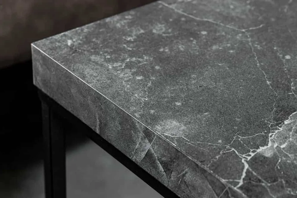 Riess-Ambiente Beistelltische > Moderner Beistelltisch ARCHITECTURE 45cm graphit Metallgestell