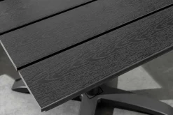Riess-Ambiente Beistelltische|Skandinavisch > Moderner Bistrotisch DESIGNO 70cm schwarz Aluminium wetterfest Outdoor Gartentisch