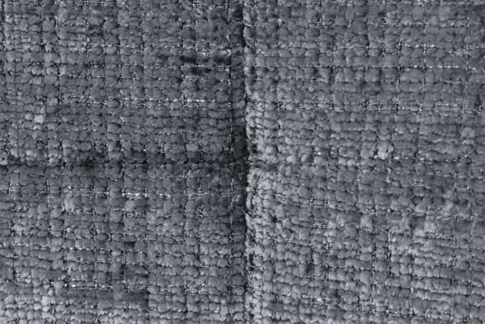Riess-Ambiente Skandinavisch|Stühle > Moderner Design Stuhl TRES CHIC grau Chenille Cremona schwarze Metallbeine