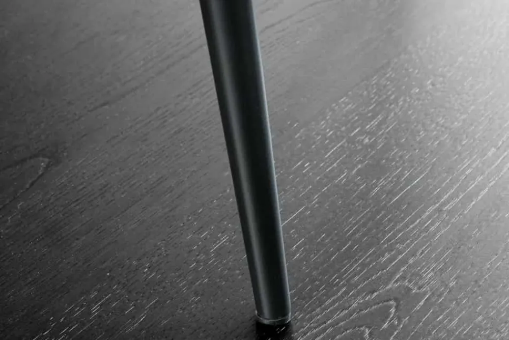 Riess-Ambiente Skandinavisch|Stühle > Moderner Design Stuhl TRES CHIC beige Cord schwarze Metallbeine Esszimmer