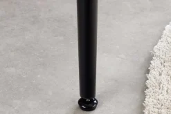 Riess-Ambiente Esstische > Moderner Esstisch MILANO 140cm anthrazit Keramik schwarze Metallbeine