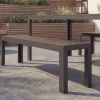 Riess-Ambiente Gartentische > Moderner Gartentisch DESIGNO 205cm dunkelbraun schwarz Aluminium wetterfest