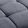Riess-Ambiente Polsterhocker|Sitzhocker > Moderner Hocker ELEGANCIA 110cm anthrazit Cord Fußhocker Sitzhocker