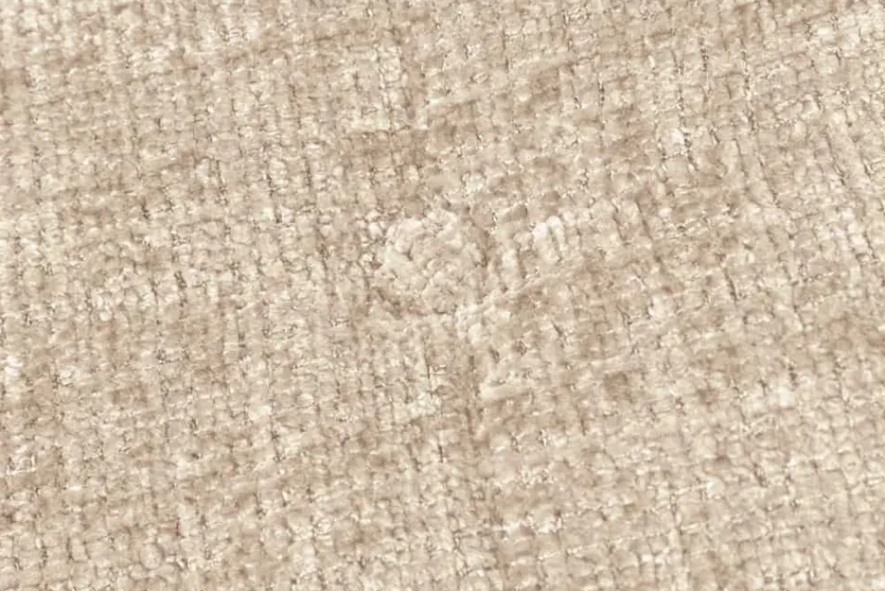 Riess-Ambiente Skandinavisch|Sitzhocker > Moderner Hocker SCANDINAVIA champagner Chenille Cremona Metallbeine Fußhocker