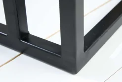 Riess-Ambiente Mehr...|Couchtische > Moderner Laptoptisch CONCIERGE 60cm natur Mangoholz Beistelltisch mit Stauraum Metallgestell