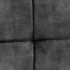 Riess-Ambiente Skandinavisch|Loungesessel > Moderner Sessel SCANDINAVIA grau Samt schwarze Metallbeine mit Armlehnen
