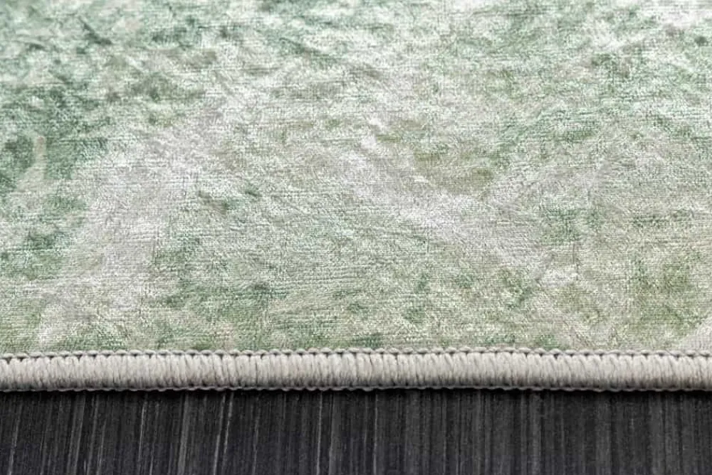 Riess-Ambiente Teppiche > Moderner Teppich JUNGLE 230x160cm grün beige Flachgewebe Indoor-Teppich