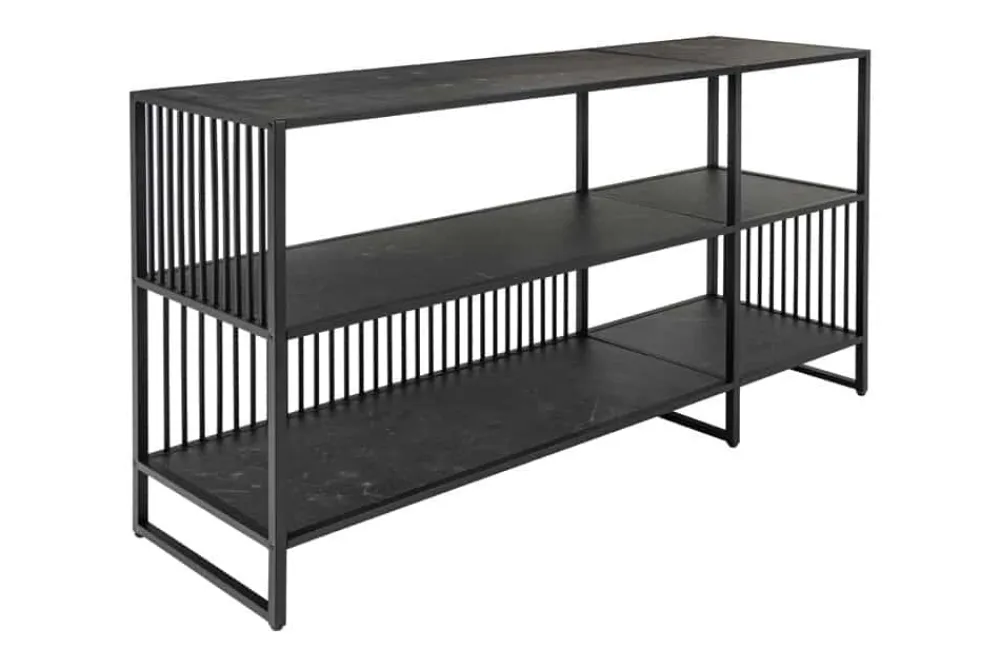 Riess-Ambiente Standregale > Modernes Bücherregal ARCHITECTURE 120cm graphit