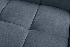 Riess-Ambiente Skandinavisch|Ecksofa > Modernes Ecksofa CITY 240cm blau Strukturstoff 3-Sitzer Couch inkl. Kissen