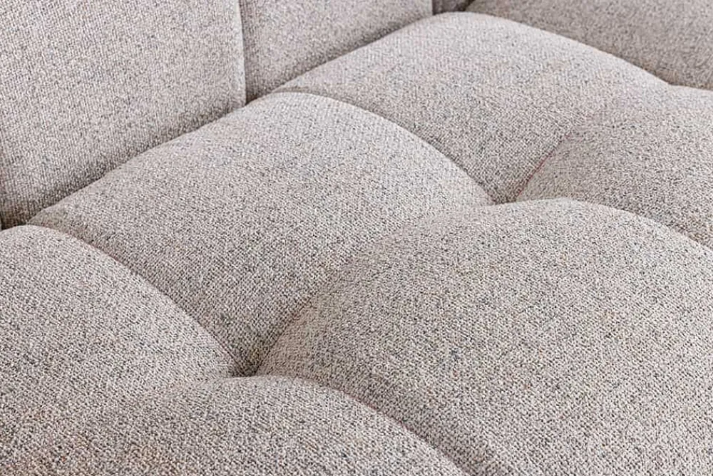 Riess-Ambiente Skandinavisch|Ecksofa > Modernes Ecksofa ZERO GRAVITY 240cm graphit beige Strukturstoff 3-Sitzer Couch